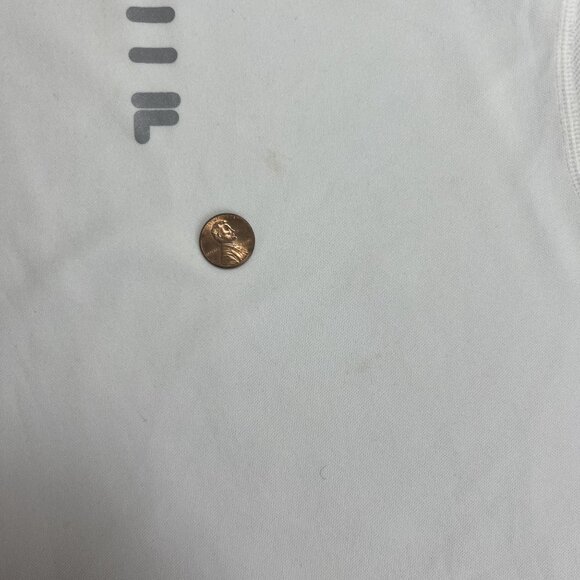 Fila Performa Mens White Crew T-Shirt XL Made in USA - Picture 11 of 12